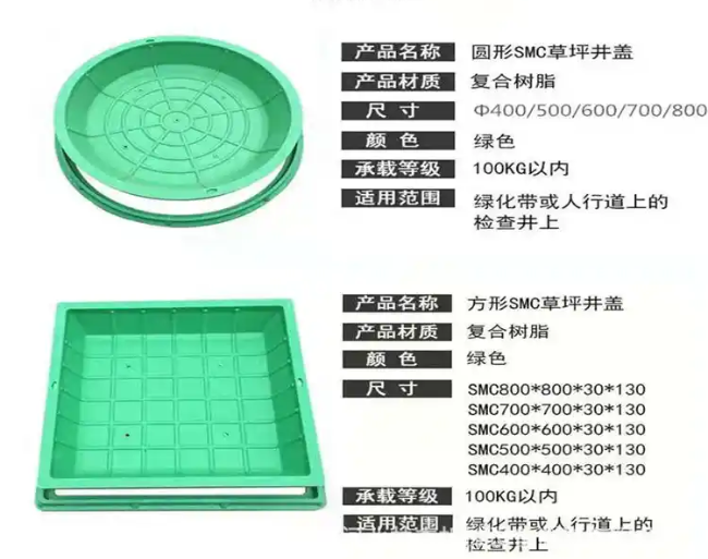 美姑树脂复合种植井盖展示